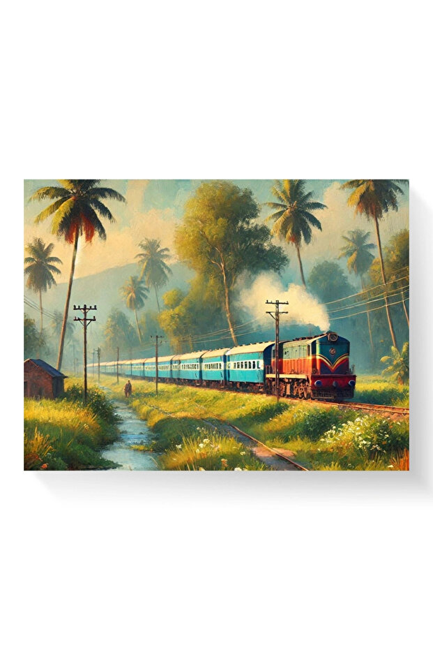 Tablou- Tren indian - 3