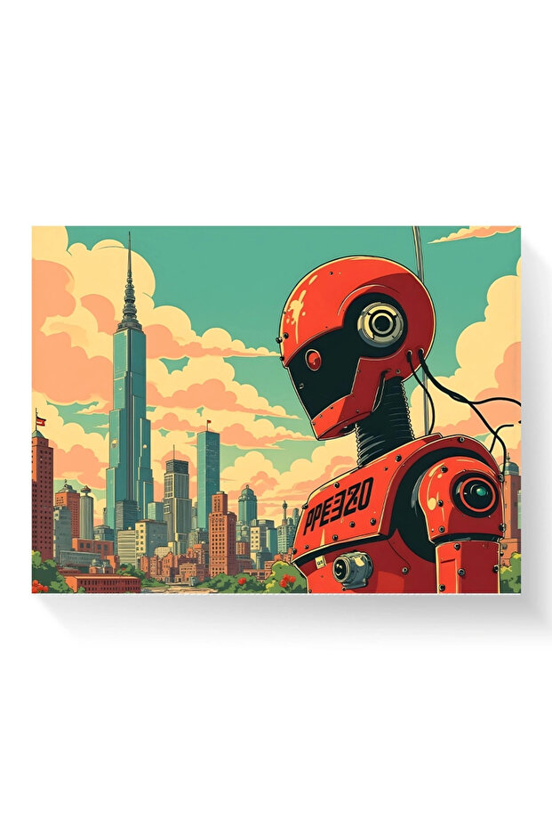 Painting - Redbot - 3