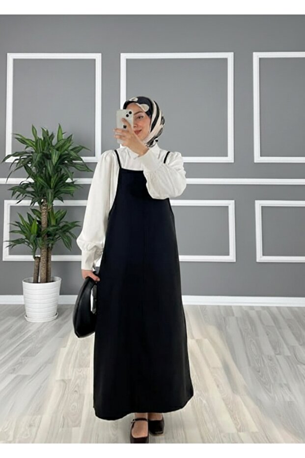 Jile tesettür elbise - 1