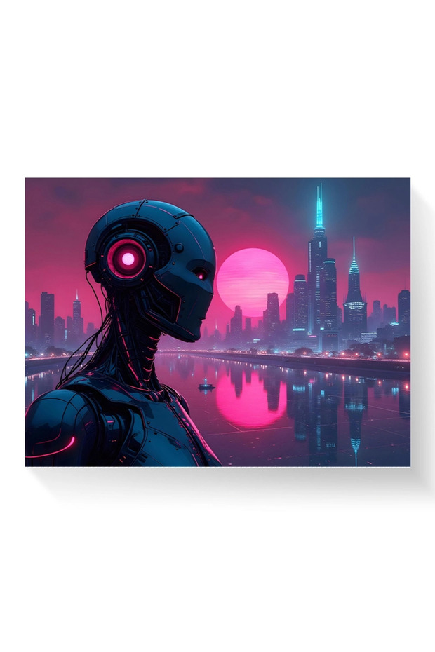 Tablou - Cyberpunk Robot - 3