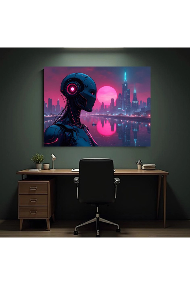 Tablou - Cyberpunk Robot - 2