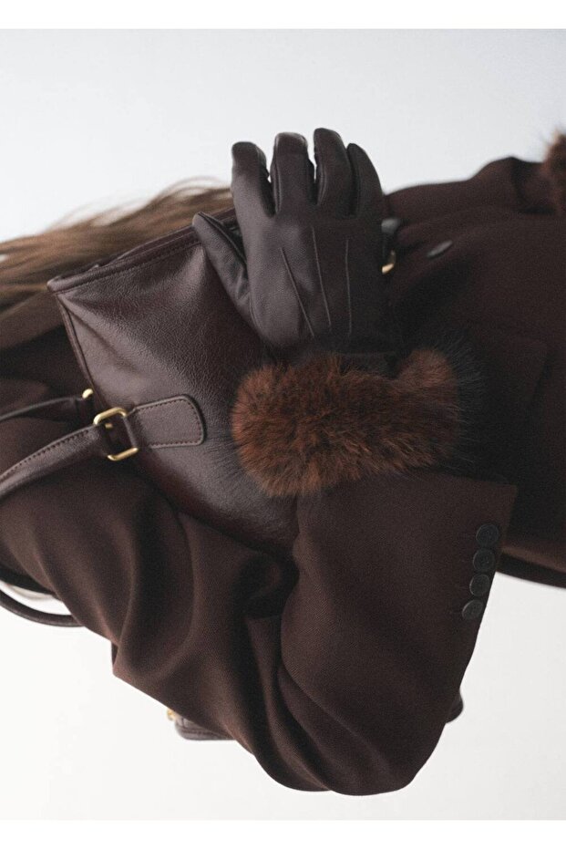 Karma deri eldiven - 2