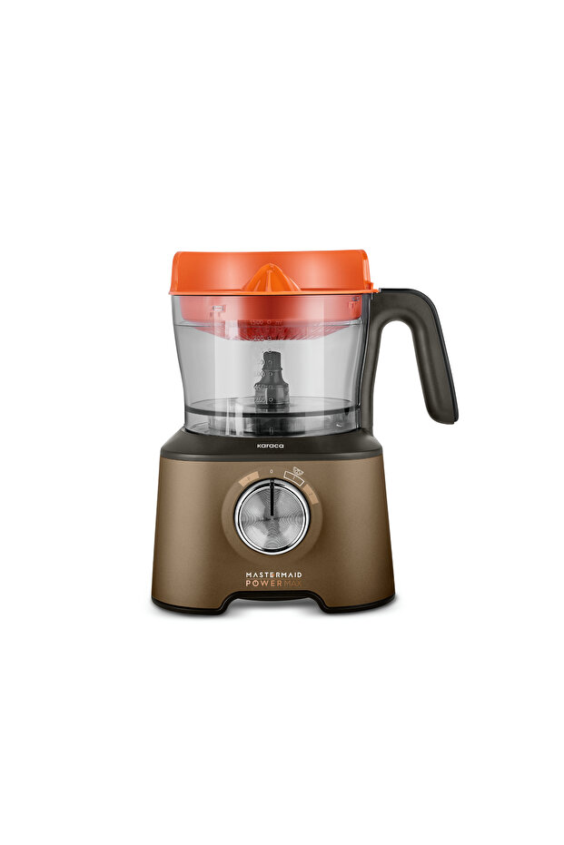 Mastermaid Power Max 11 in 1 Mutfak Robotu Walnut Brown 2500W - 5