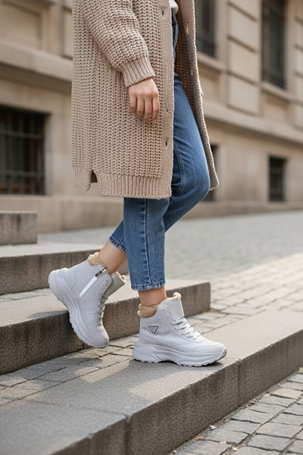 Comfortable High Sole Cold Proof Women's Winter Boots