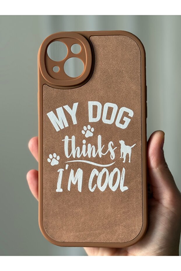 حافظة جلدية متوافقة مع هاتف آيفون 14 بلس - 1