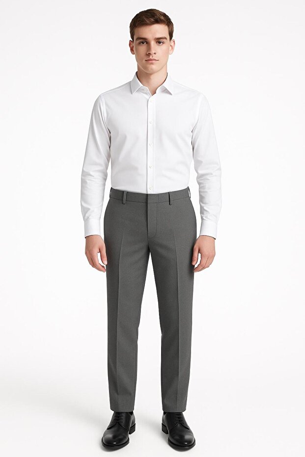 Vero Men's Regular Fit Cotton Fabric Trousers - 7436