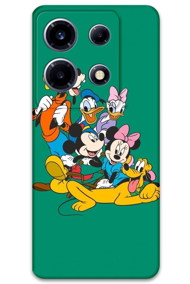 Infinix Note 30 Vip Case Hd Pattern B Printed Back Cover - Mickey 1