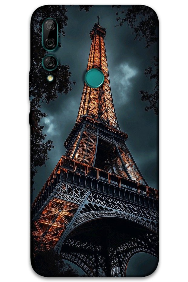 Huawei Y9 Prime 2019 Case Hd Pattern Printed Back Cover - Eiffel Tower