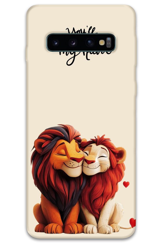 Samsung Galaxy S10 Plus Case Hd Pattern Printed Back Cover - the Lion King