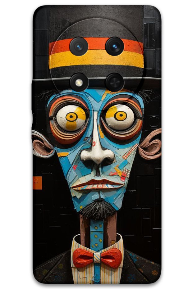 Huawei Honor Magic 7 Lite Case Hd Pattern Printed Back Cover - Silent Scream