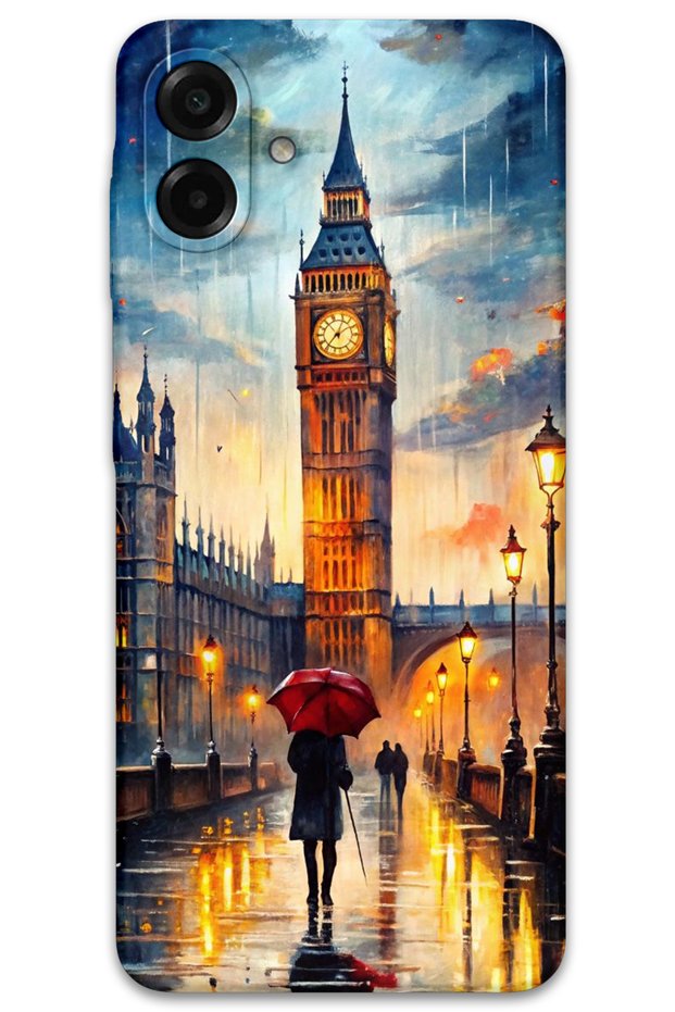 Samsung Galaxy A07 Case Hd Pattern Printed Back Cover - Clock Tower