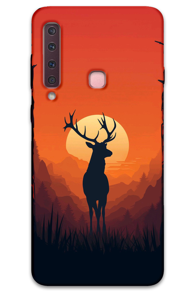 Samsung Galaxy A9 2018 Case Hd Pattern Printed Back Cover - Deer