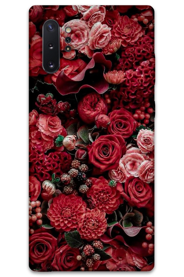 Samsung Galaxy Note 10 Plus Case Hd Pattern Printed Back Cover - Roses