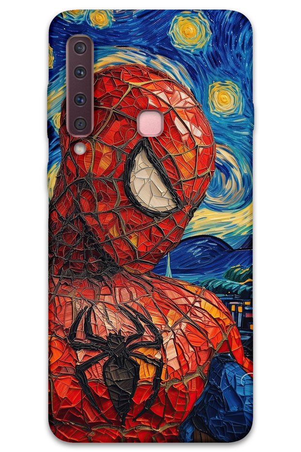 Samsung Galaxy A9 2018 Case Hd Pattern Printed Back Cover - Spiderman