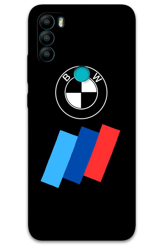 General Mobile Gm 21 Plus Case Hd Pattern Printed Back Cover - Logo Strip