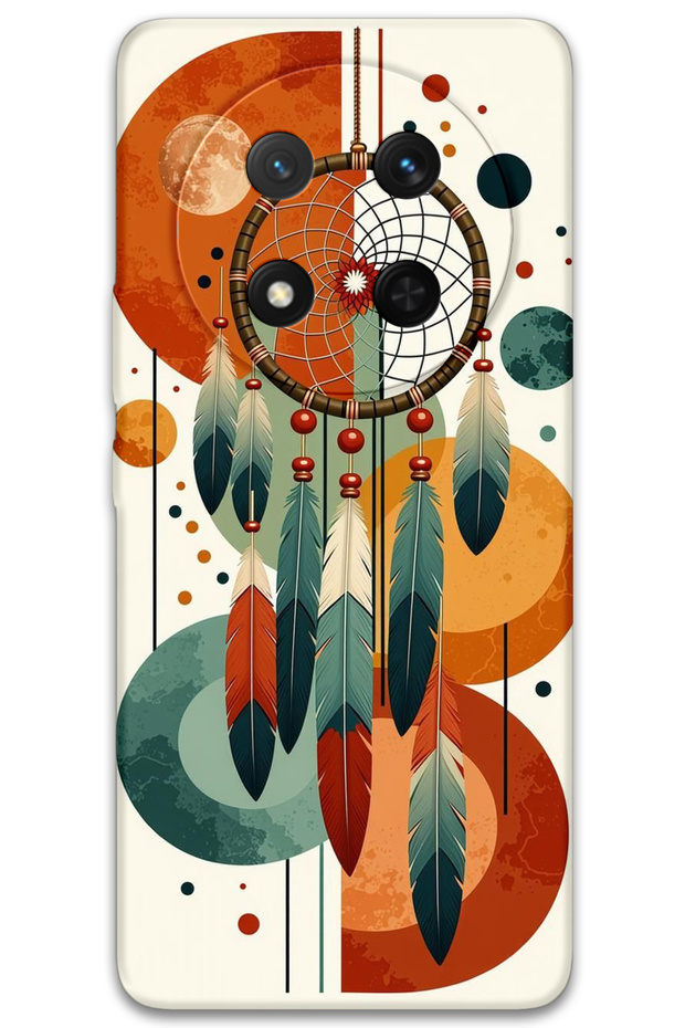 Huawei Honor Magic 7 Lite Case Hd Pattern Printed Back Cover - Mandala