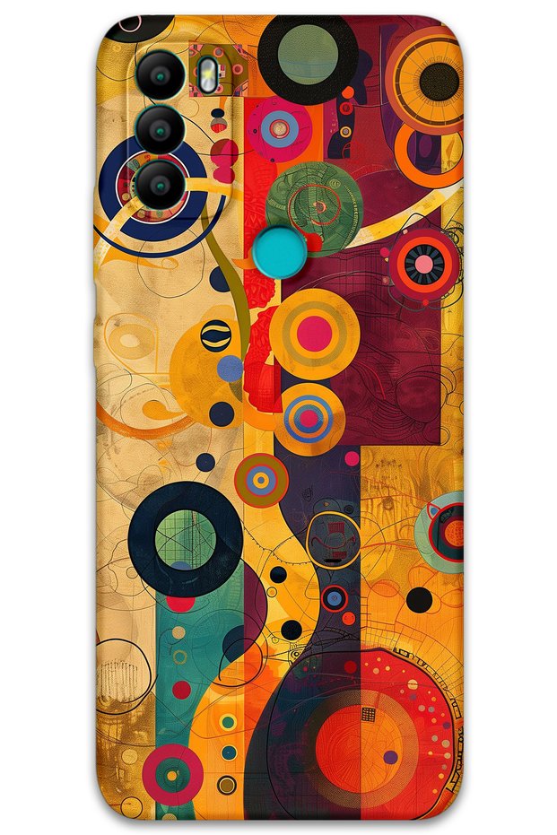 General Mobile Gm 21 Plus Case Hd Pattern Printed Back Cover - Artistic