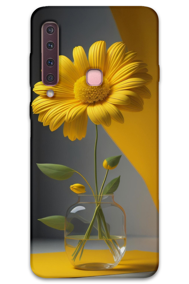 Samsung Galaxy A9 2018 Case Hd Pattern Printed Back Cover - Fanus Flower