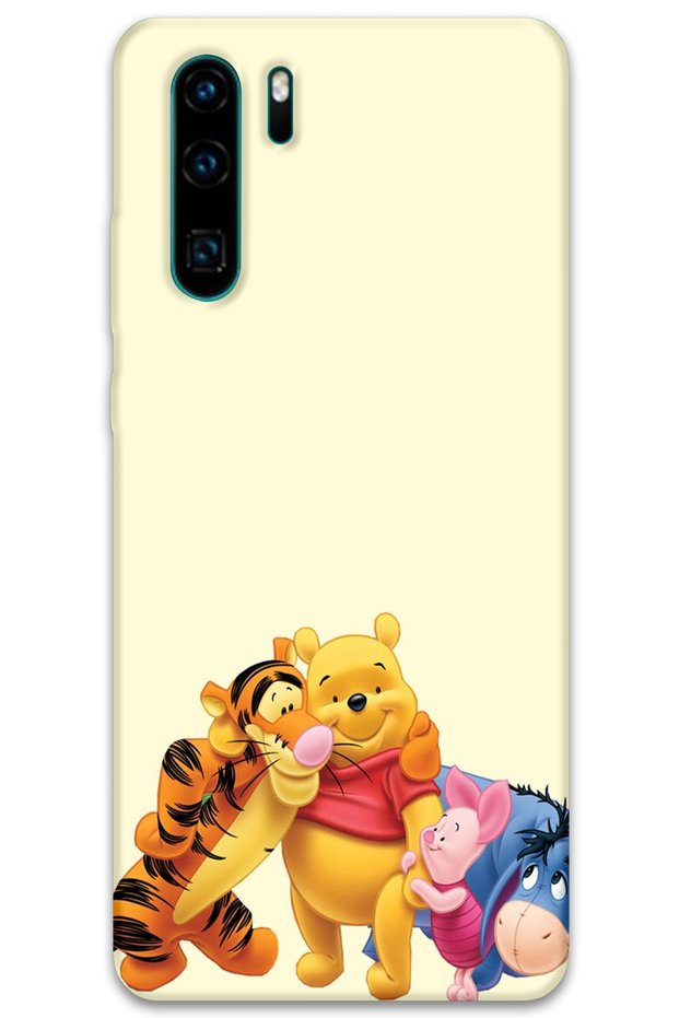 Huawei P30 Pro Case Hd Pattern Printed Back Cover - Winnie the Pooh 3