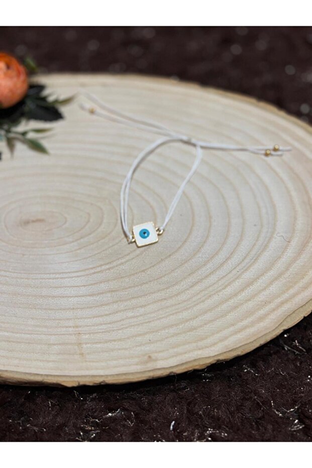 سوار أبيض مربع الشكل - 1