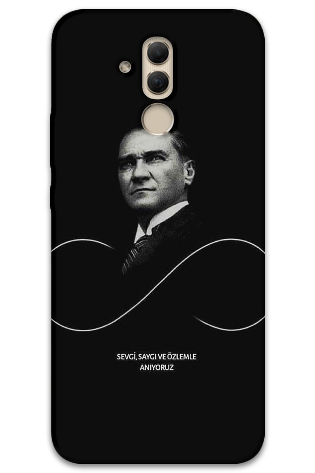 Huawei Mate 20 Lite Case Hd Pattern Printed Back Cover - Ataturk Infinity