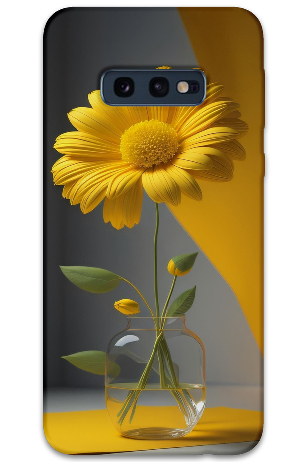 Samsung Galaxy S10E Case Hd Pattern Printed Back Cover - Fanus Flower