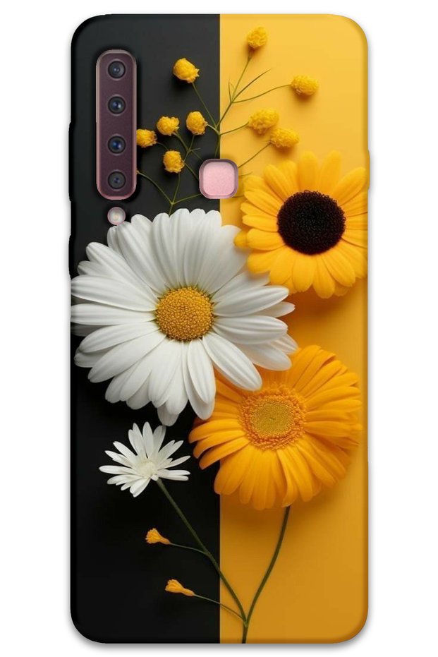 Samsung Galaxy A9 2018 Case Hd Pattern Printed Back Cover - Daisy