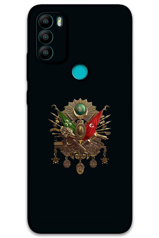 General Mobile Gm 21 Plus Case Hd Pattern Printed Back Cover - Tuğra