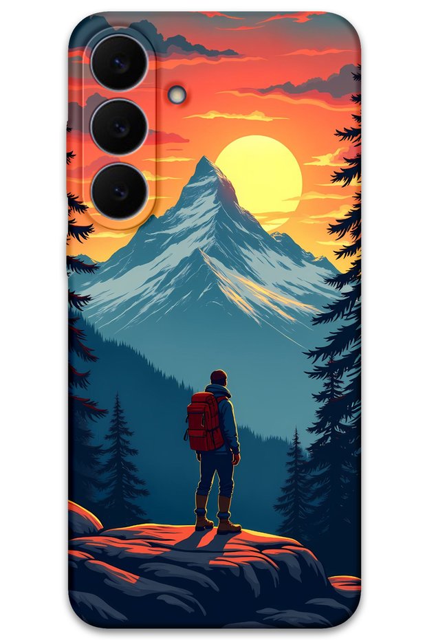Samsung Galaxy S25 Fe Case Hd Pattern Printed Back Cover - Everest