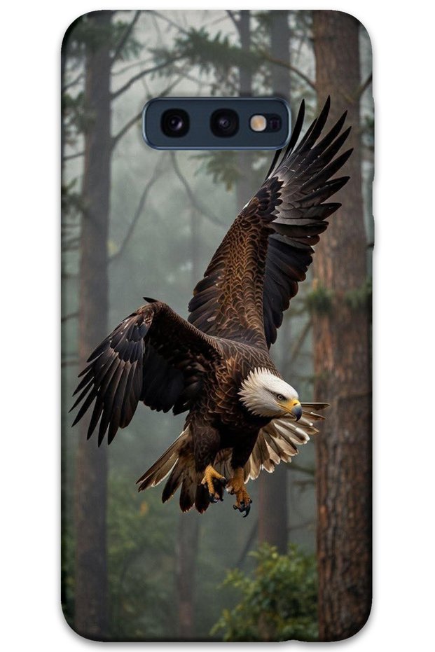 Samsung Galaxy S10E Case Hd Pattern Printed Back Cover - Eagle