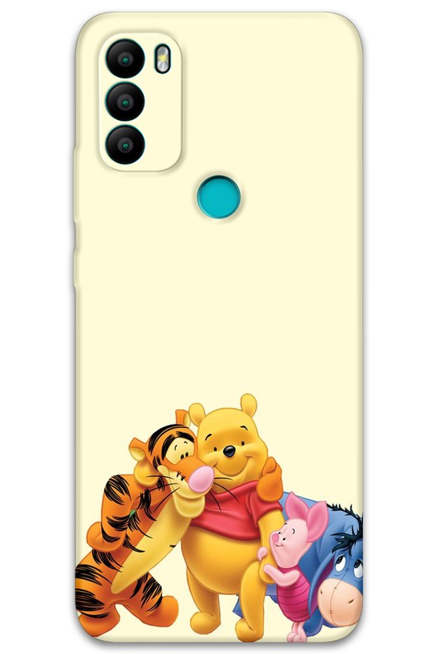 General Mobile Gm 21 Plus Case Hd Pattern Printed Back Cover - Winnie the Pooh 3