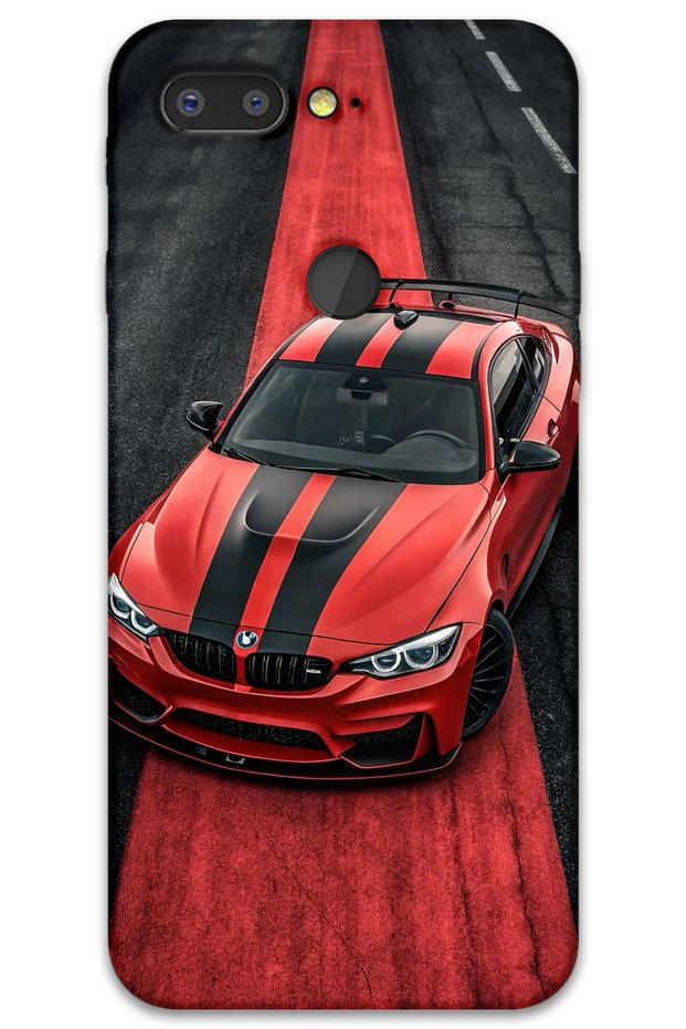 General Mobile Gm 9 Pro Case Hd Pattern Printed Back Cover - Red Bw