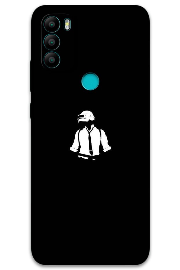 General Mobile Gm 21 Plus Case Hd Pattern Printed Back Cover - Pubg Man