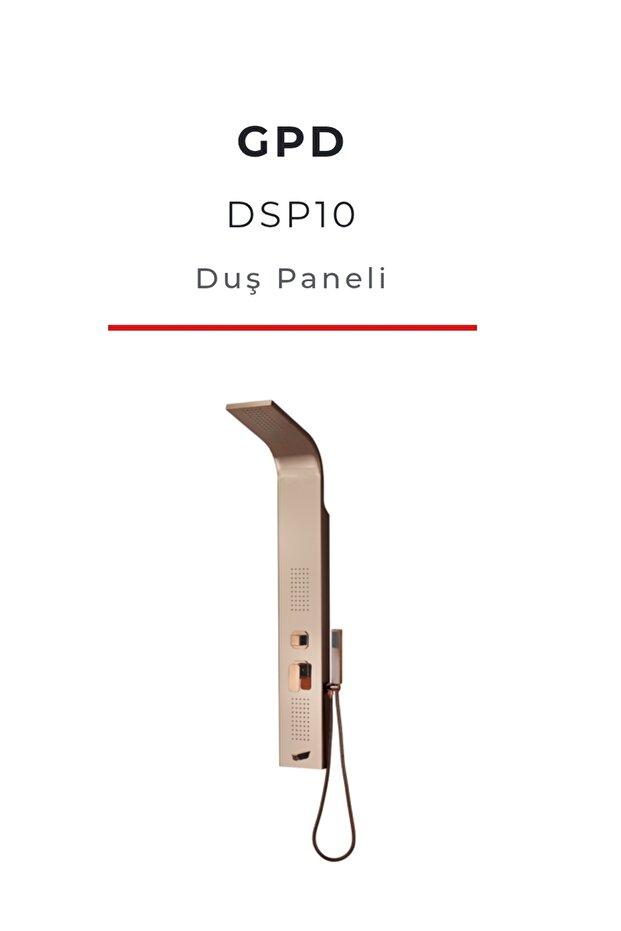 DUŞ PANELİ ROSE GOLD - 1