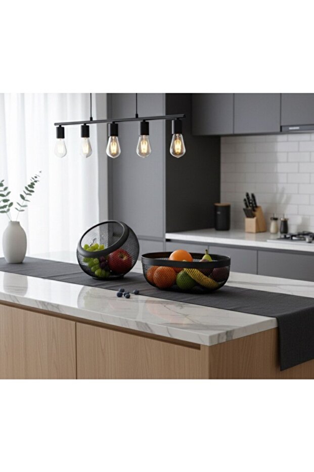 طقم سلة تقديم متعدد الاستخدامات قطعتين - 4