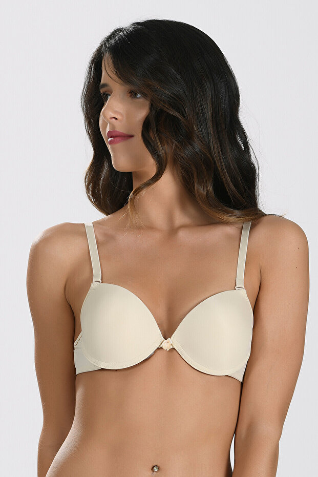 حمالة صدر مبطنة ملونة عارية - 2