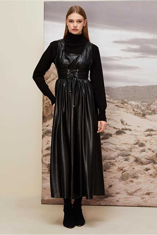 ROCHIE DE PIELE ARTIFICIALĂ 46092 - 2