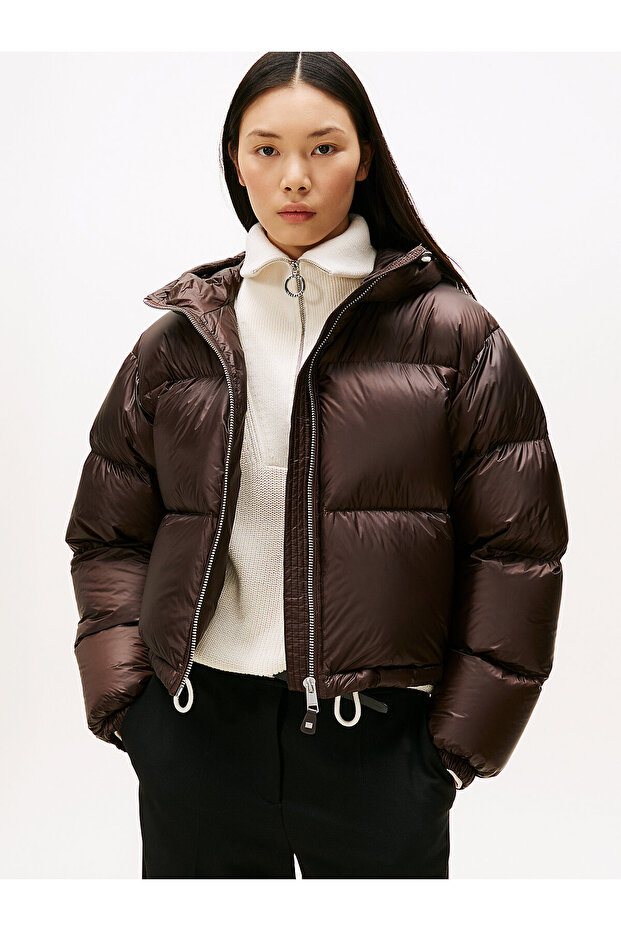 Ultra Lightweight Down Ripstop Puffer Jacket - 1