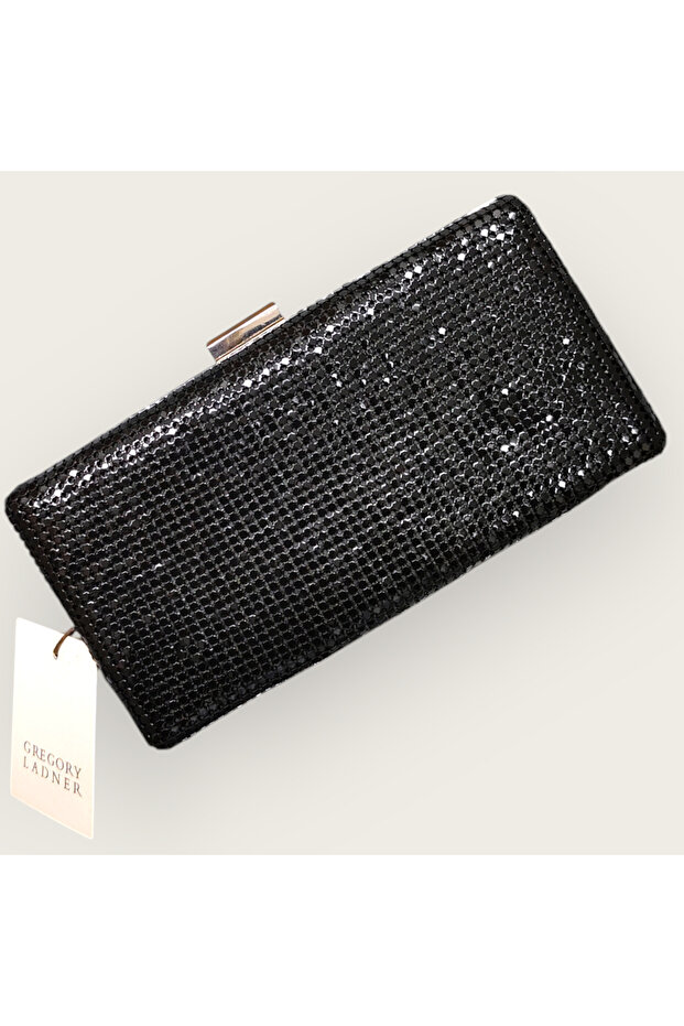 Gregory Ladner Glomesh Rectangle Clutch - Black