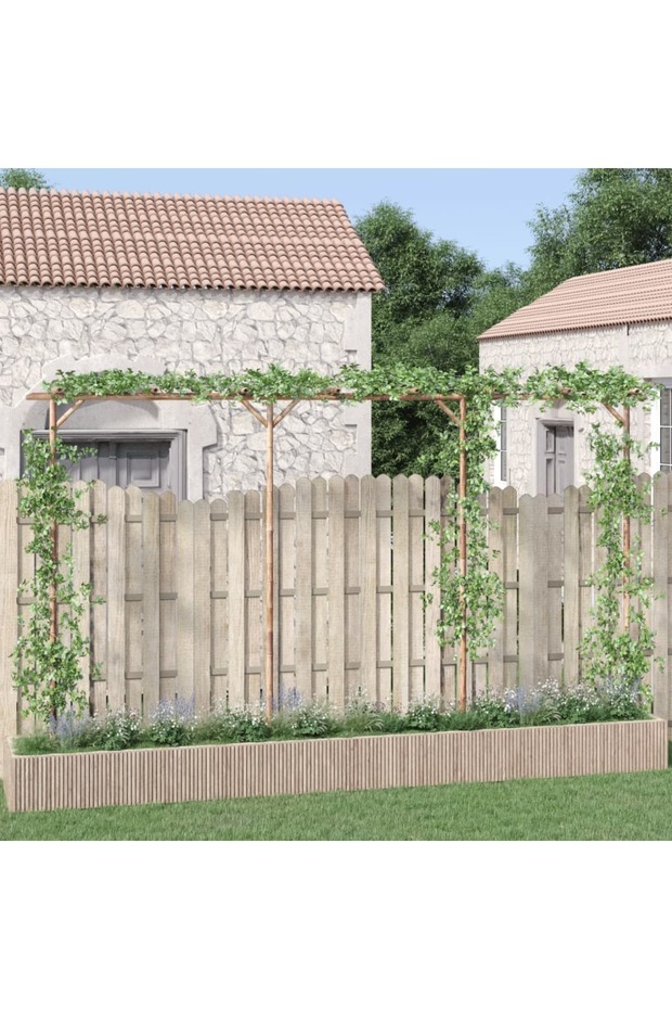 Pergola Bamboo 385x40x205 cm