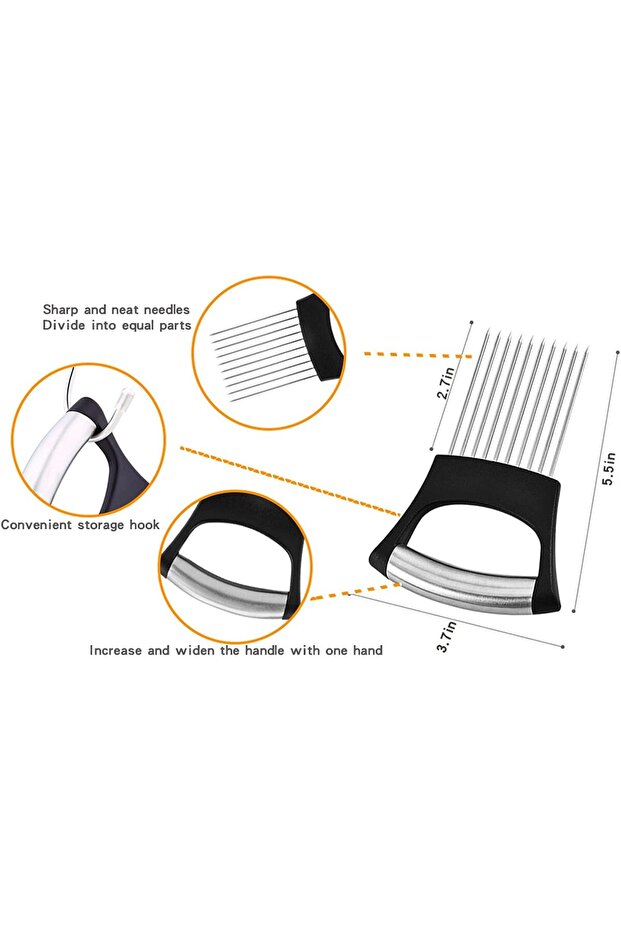 Food Slice Assistant Onion Holder Slicer Cutter
