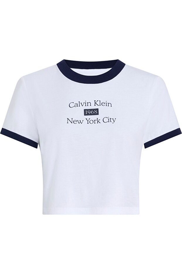 SS DRAPEY JERSEY CROP TEE - 1