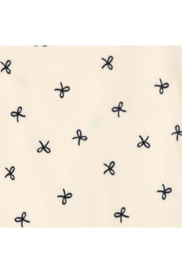 Patterned Pajama Top WHITE - 2