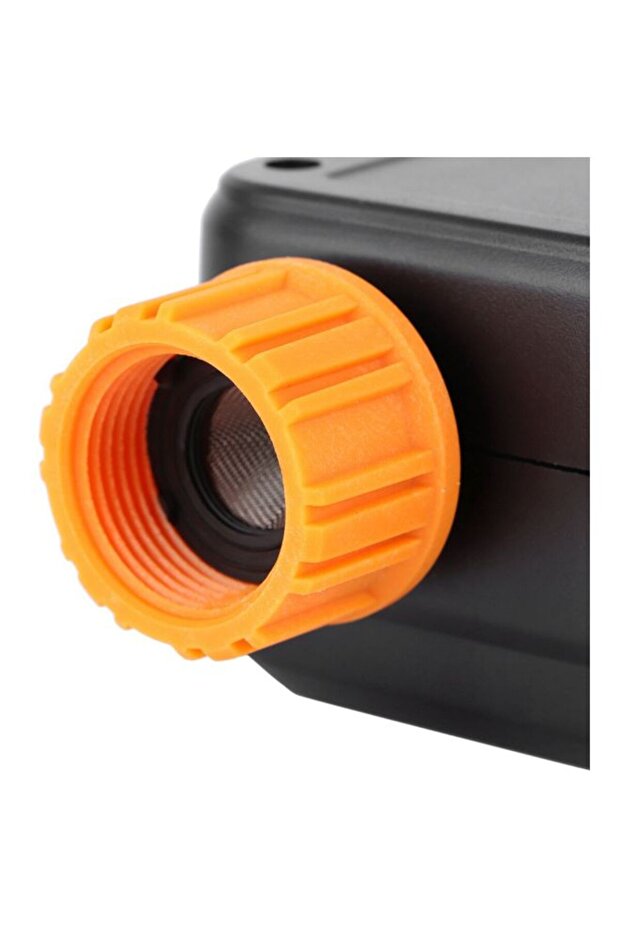 مؤقت رقمي أوتوماتيكي لنظام الري باللون الأسود/البرتقالي - 2