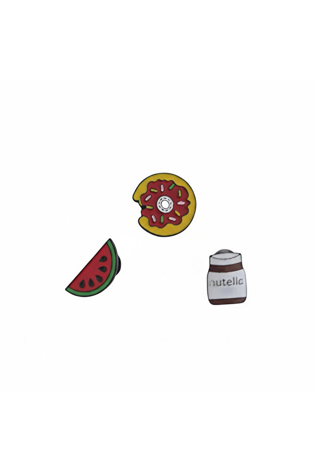 Colorful Metal Enamel Pin Set 3 Pieces 22