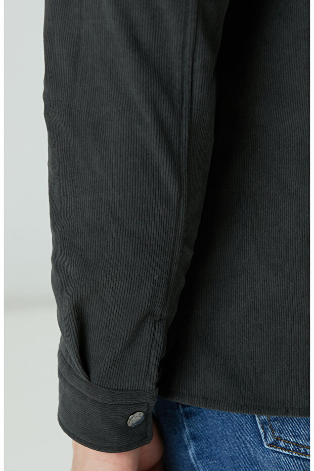 Antrasit Dış Gömlek - 7