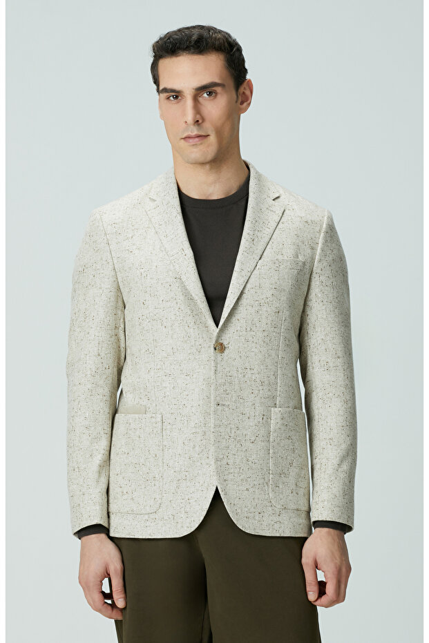 Limited Bej Yün Ceket - 1