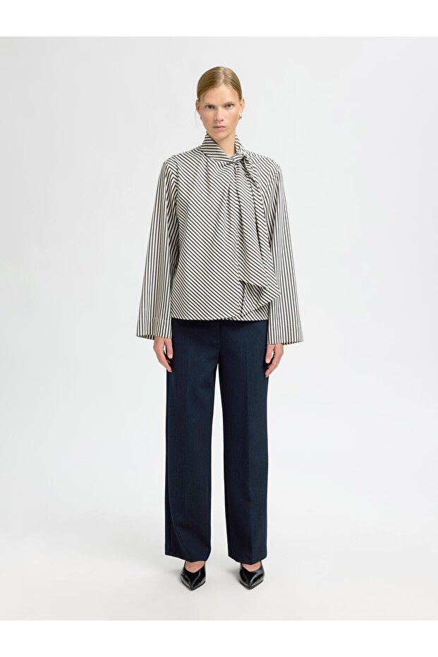 Langarmbluse Viskose - 5