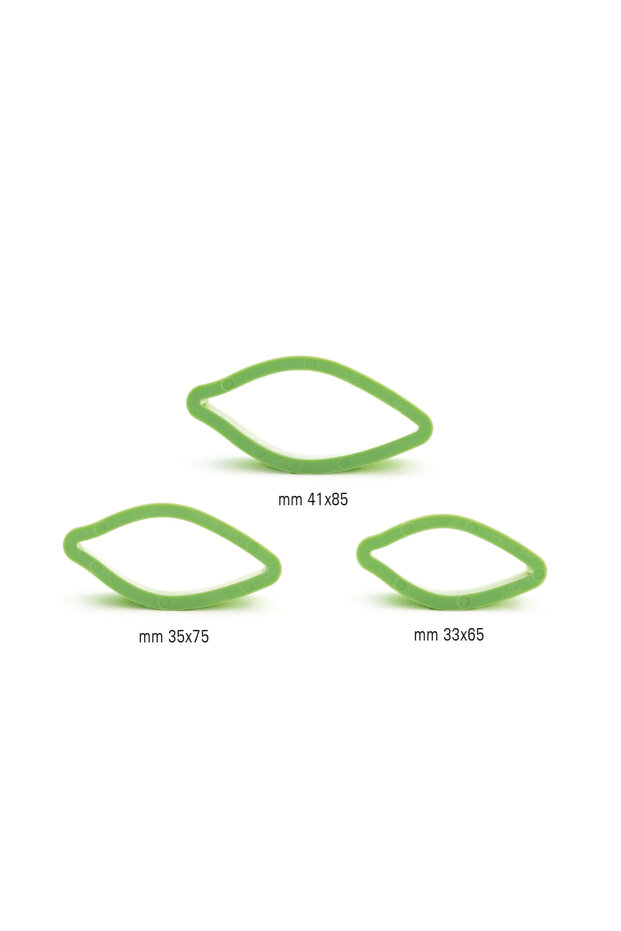 Simple Leaf Cutter Set, 3 pcs. - - 3