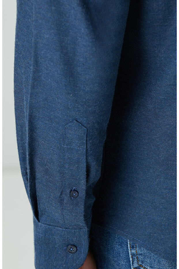 Lacivert Gömlek - 7